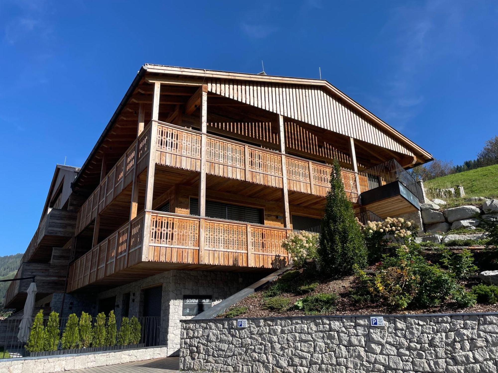 Exclusives Apartment Im Sonnenhof Moos Sexten Zewnętrze zdjęcie